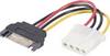 Renkforce Strom Adapter [1x SATA-Strom-Stecker 15pol. - 1x IDE-Strom-Buchse 4pol.] 0.12 m Schwarz, Rot, Gelb