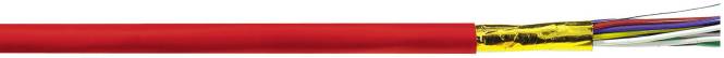 J-Y(St)Y 50x2x0,8 Lg rot Eca TR500m Aufdruck Brandmeldekabel-0