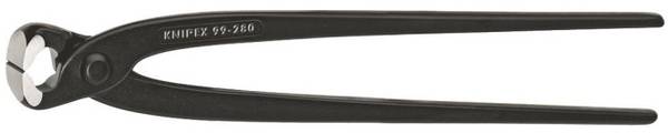 Knipex 99 00 250SB Monierzange 9900250SB 250mm D2,4mm poliert schwarz