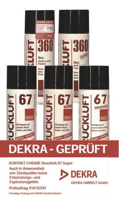 Hellermann DRUCKLUFT67 400ml Spray Sprühdose 935-11032 Install.Baumaterial Befestigungsmaterial-0