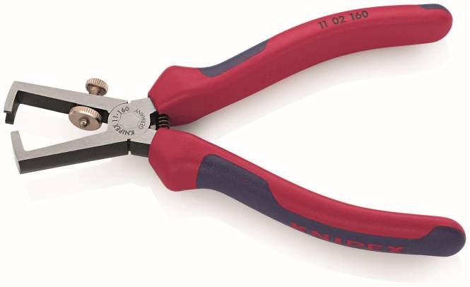 Knipex Abisolierzange 160mm 1102160SB poliert 2-Komp.-0