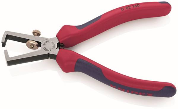 Knipex Abisolierzange 160mm 1102160SB poliert 2-Komp.