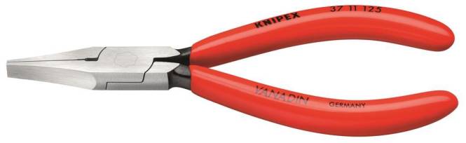 Knipex 37 11 125 Greifzange 3711125 125mm f.Feinmechanik poliert Kunst.-0