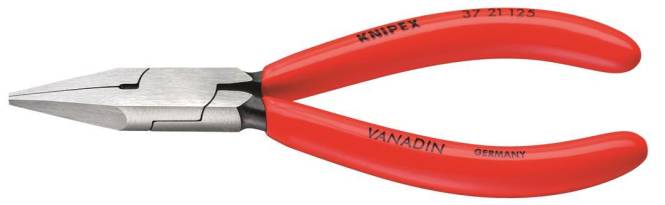 Knipex 37 21 125 Greifzange 3721125 spitz 125mm f.Feinmechanik poliert-0