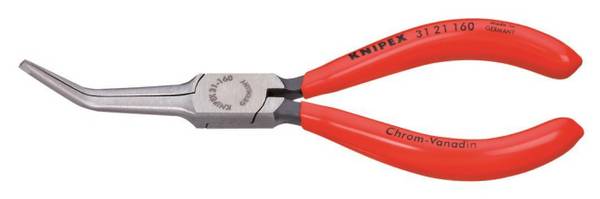 Knipex Elektronik Greifzange 3121160 , gew. 160mm poliert,