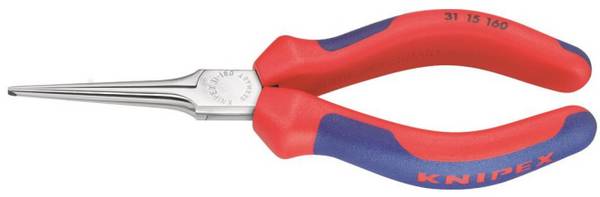 Knipex 31 15 160 Greifzange 3115160 (Nadelzange) 160mm verchromt 2-Komp.