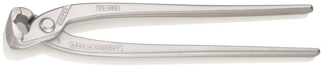 KNIPEX 99 04 280 EAN Monierzange (Rabitz- oder Flechterzange) 280 mm glanzverzinkt SB-Karte/Blister-0
