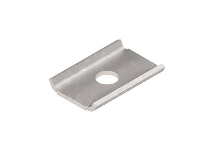 NIED Gitterrinnenhaltelasche GRHLG 6 V ** blaupassiviert DIN 50 961 6 V Install.Baumaterial-0