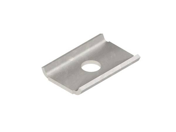 NIED Gitterrinnenhaltelasche GRHLG 6 V ** blaupassiviert DIN 50 961 6 V Install.Baumaterial