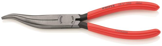 Knipex 38 31 200 Mechanikerzange 3831200 gekröpft 200mm poliert Kunst. überzogen-0