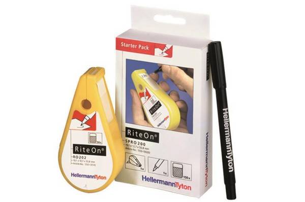 HellermannTyton Etikett SPRO200-1401-WH RiteOn