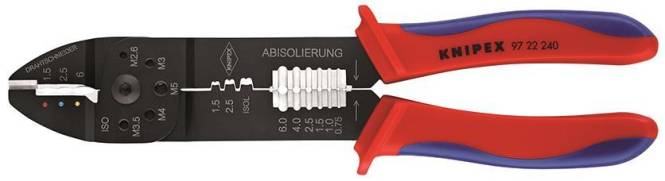 Knipex 9722240SB Crimpzange 0307073-0