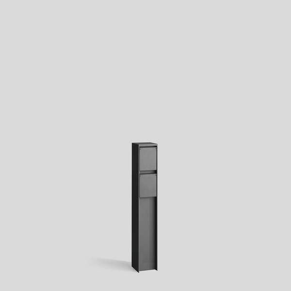 BEGA Anschlusssäule m. Erdstück 70704 2xSchukosteckdose H=500mm