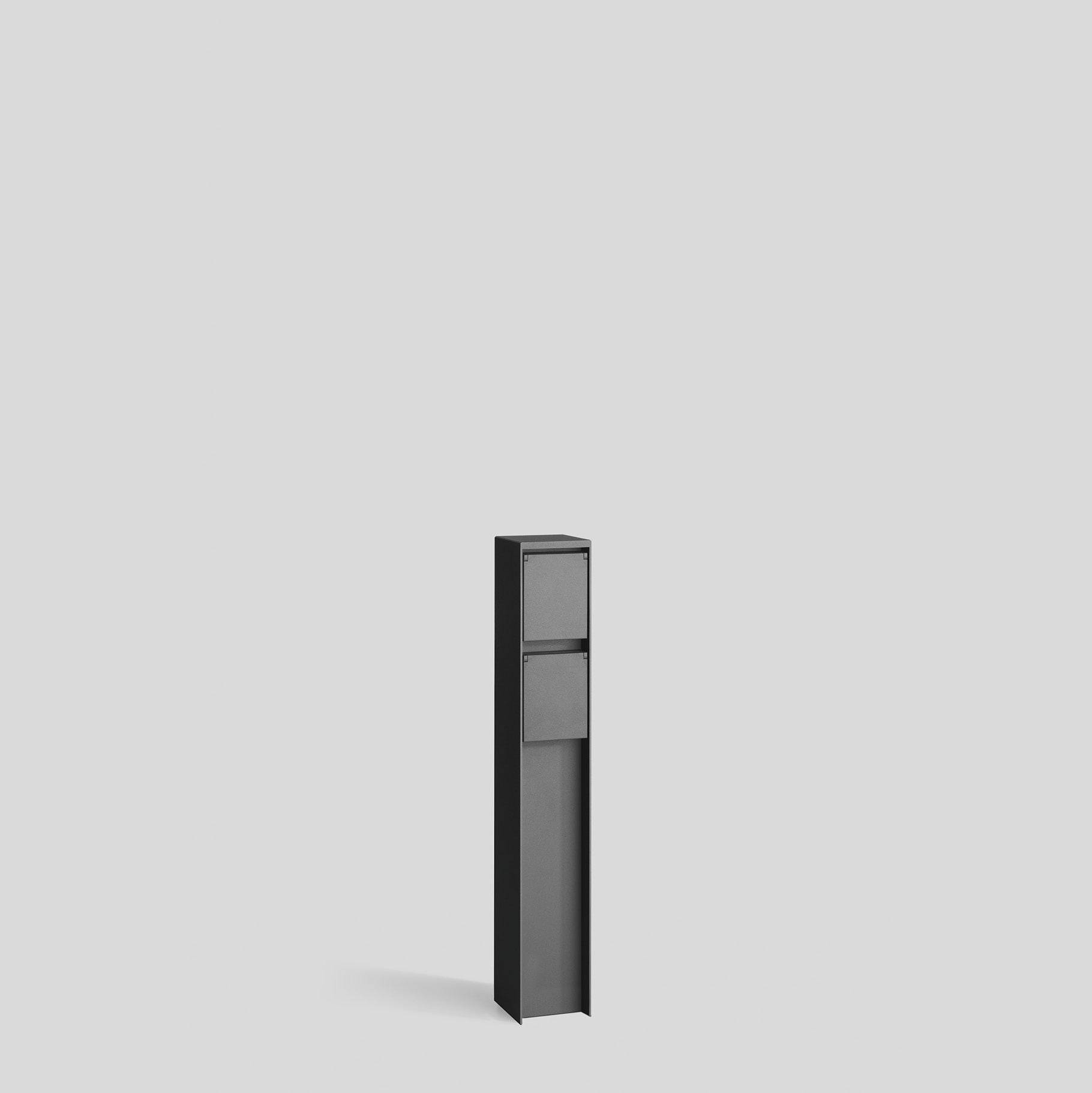 BEGA Anschlusssäule m. Erdstück 70704 2xSchukosteckdose H=500mm-0