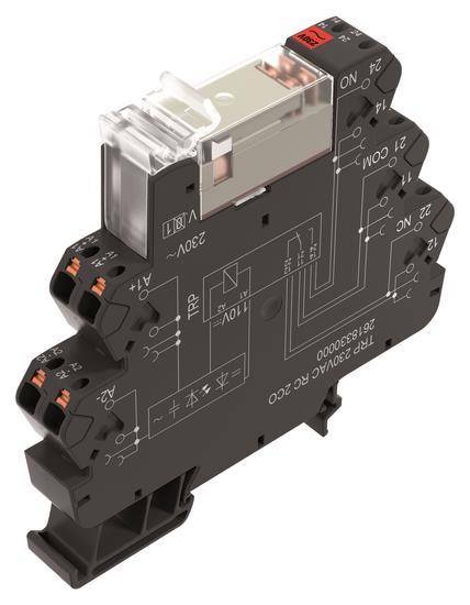WEIDMÜLLER TRP 230VAC RC 2CO, TERMSERIES, Relaiskoppler-0