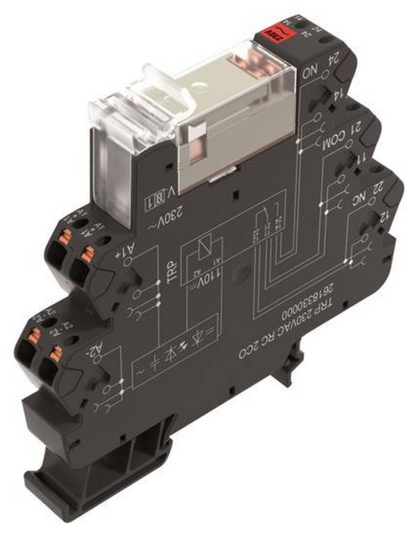 WEIDMÜLLER TRP 230VAC RC 2CO, TERMSERIES, Relaiskoppler