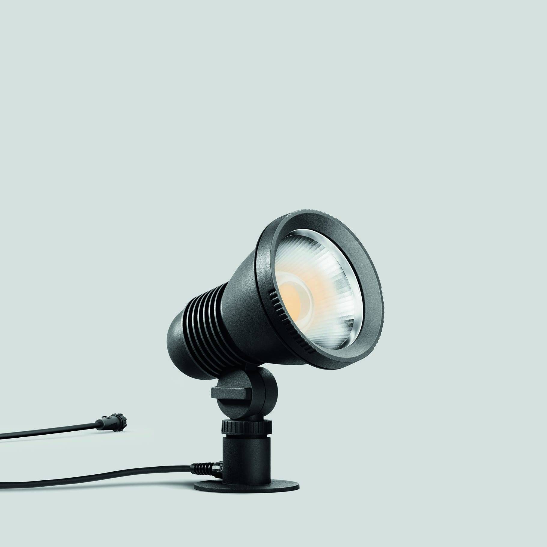 BEGA LED-Gartenscheinwerfer inkl. LED E27, 3000K 84835K3-0
