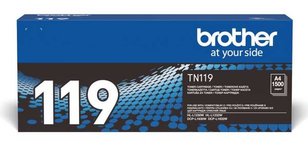 Brother TN119 - Schwarz - original - Tonerpatrone