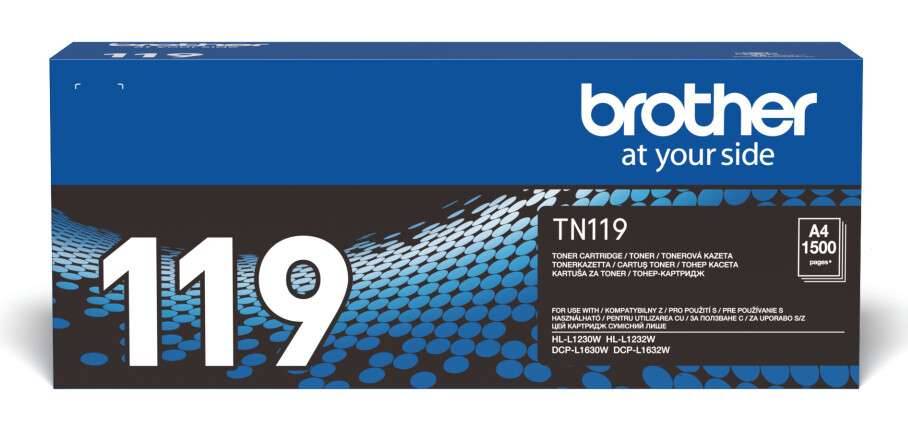 Brother TN119 - Schwarz - original - Tonerpatrone-0