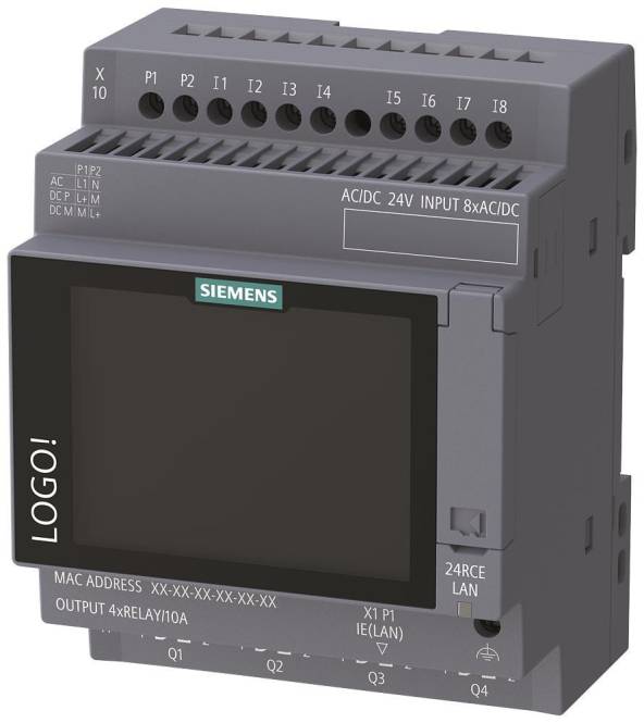 Siemens LOGO! 24 RCE 6ED1052-1HB08-0BA3 Basismodule m.Display AC/DC 24 V Industriematerial-0