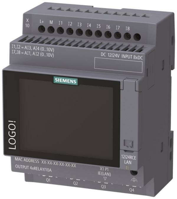 Siemens LOGO! 12/24 6ED1052-1MD08-0BA3 RCE Basismodule m.Display DC12 24V Industriematerial