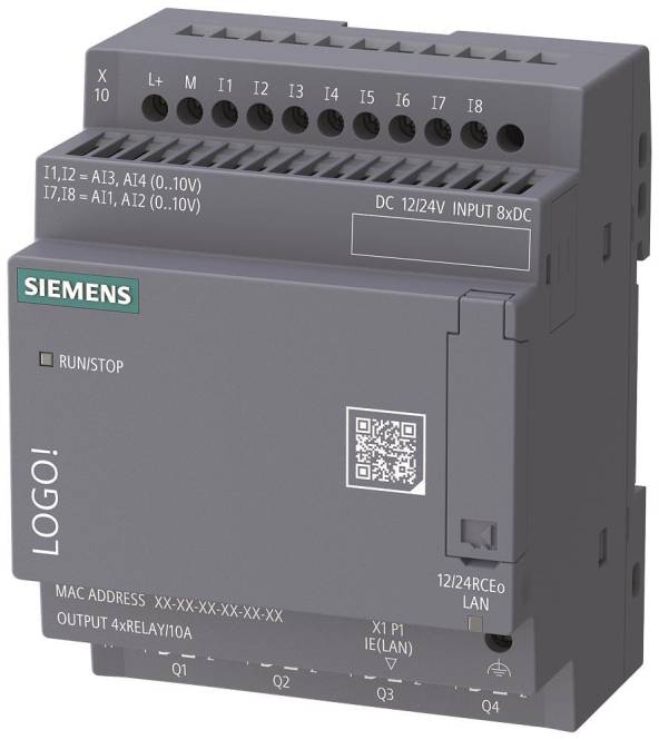 Siemens LOGO! 12/24 6ED1052-2MD08-0BA3 RCEo Basismodule o.Display Industriematerial Automation-0