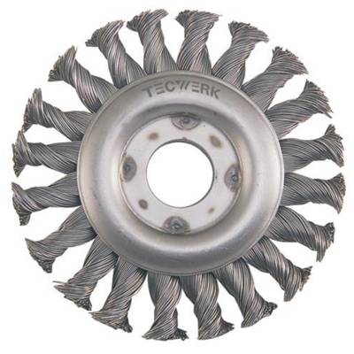 Rundbürste D.125mm Drahtstärke 0,5mm STA 13mm 12500min-¹ TECWERK-0