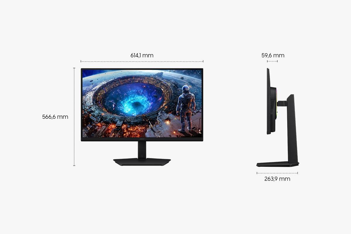 Samsung Odyssey G8 S27HG806EF - G80HF Series - LED-Monitor - Gaming - 68.6 cm (27")-4