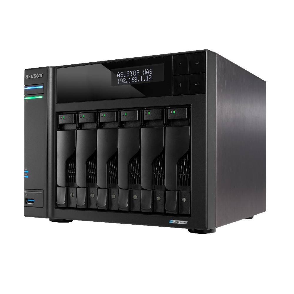 Asustor Lockerstor 6 Gen2+ - NAS-Server - 6 Schächte-3