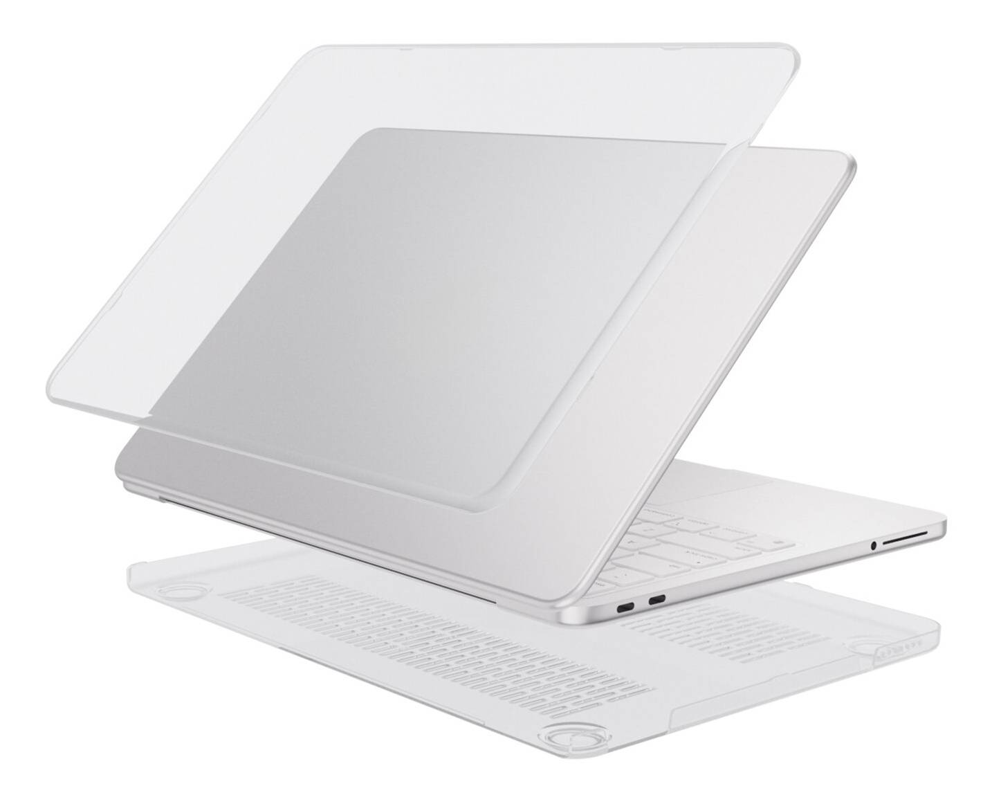 4smarts Shell Case für Apple MacBook Neo clear-0
