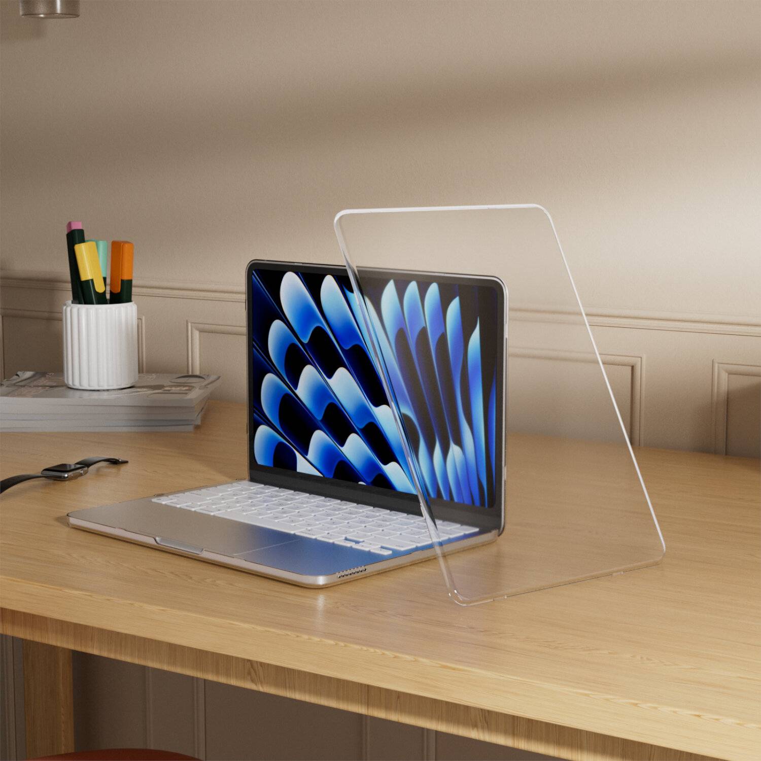 4smarts Shell Case für Apple MacBook Neo clear-1