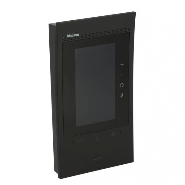 BTICINO Video-Innenstelle, Classe 300EOS, 5" Touchscreen, WLAN, schwarz, 1 Stk.