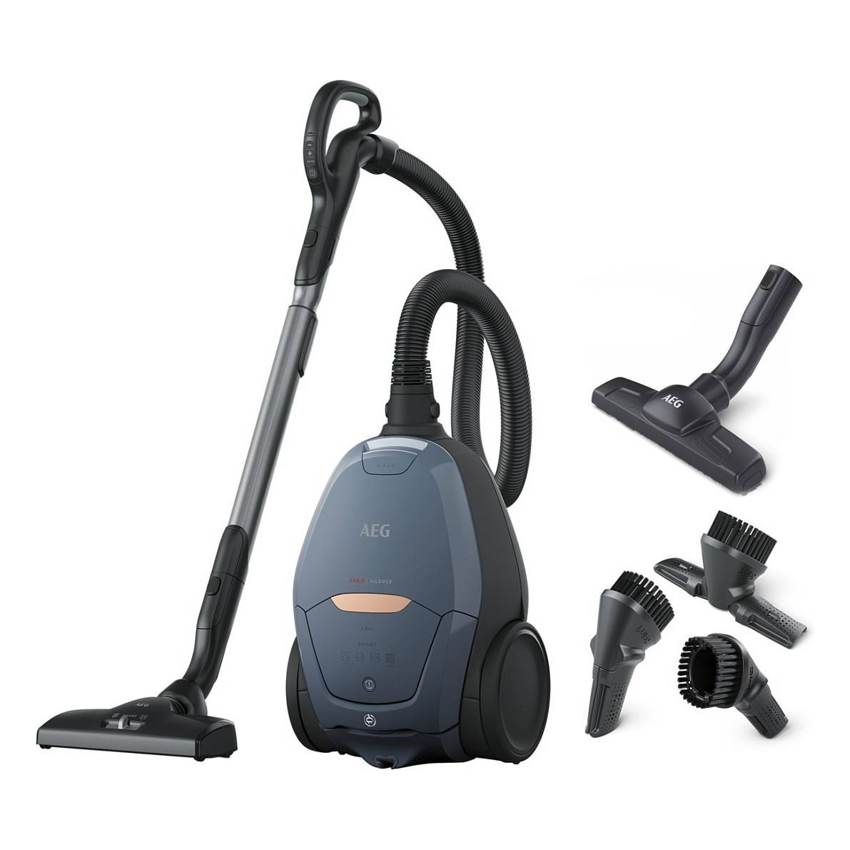 AEG VX82-1-5DB, 600 W, Zylinder-Vakuum, Trocken, Staubbeutel, 3,5 l, HEPA-0