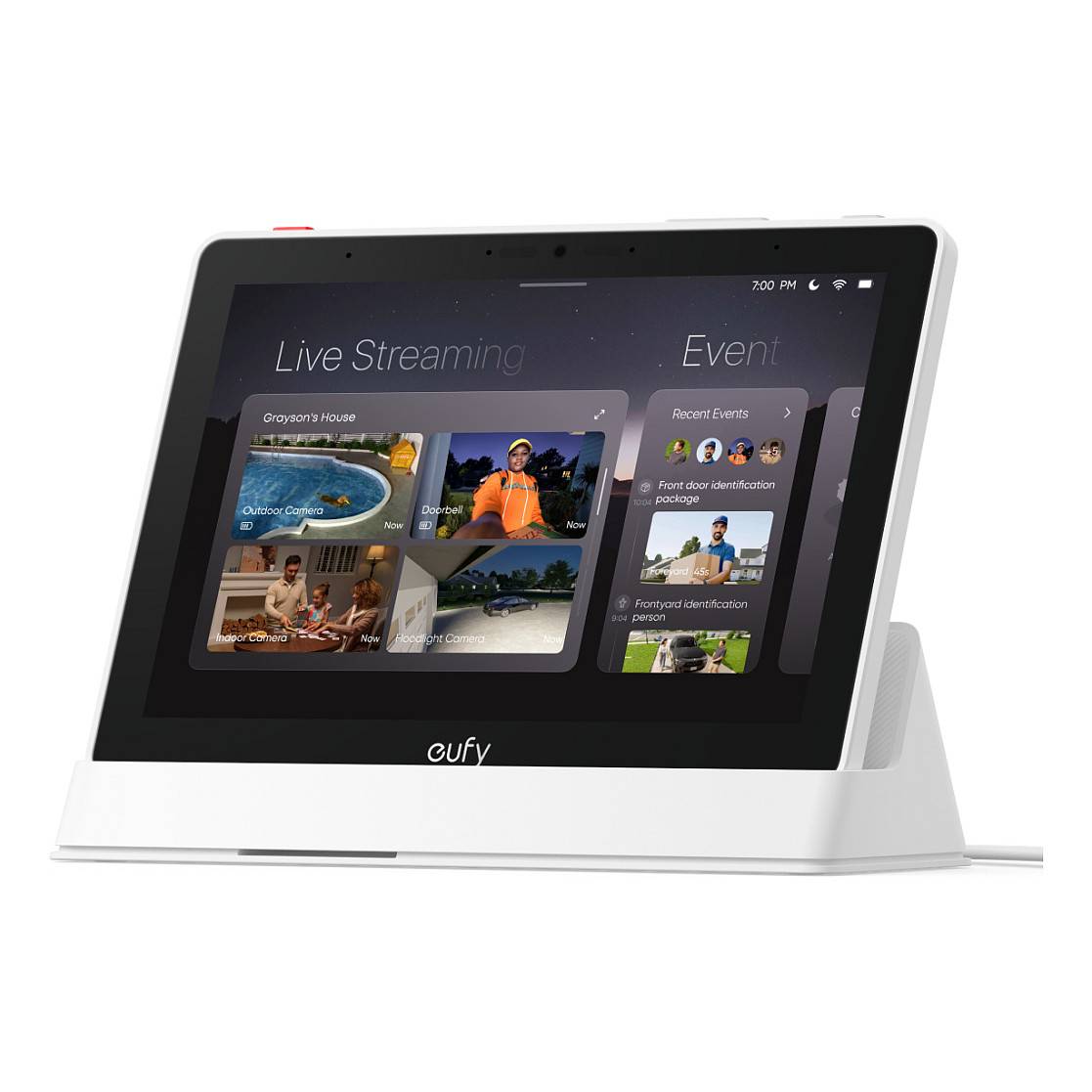 Home Security Assistant 8 B2C - EU/ES/FR/ES Black+White Iteration 1