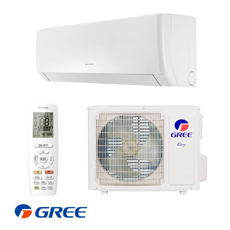 Gree Pular II ECO+ GWH12AGCXB-K6DNA1A Inverter-Klimaanlage – 12.000 BTU, Wi-Fi, Ionisator, A++/A+, bis 21 m²-0