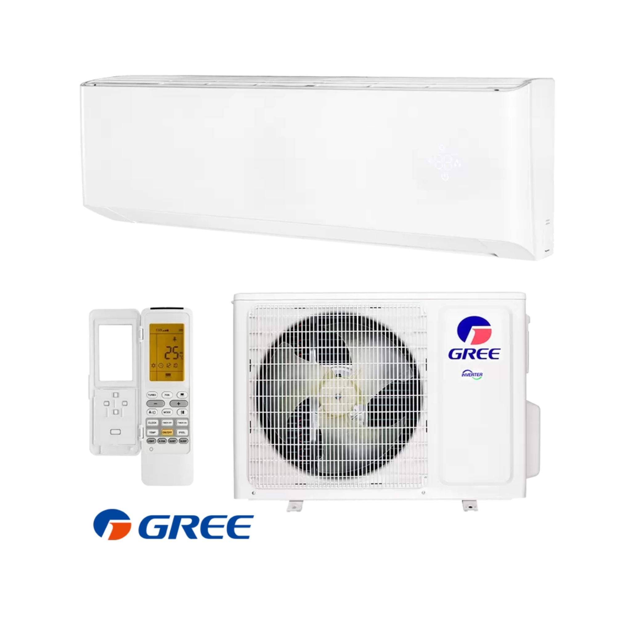 Gree Amber GWH09YD-S6DBA1 + GWH09YD-S6DBA2 / 9.000 BTU Inverter-Klimaanlage-0