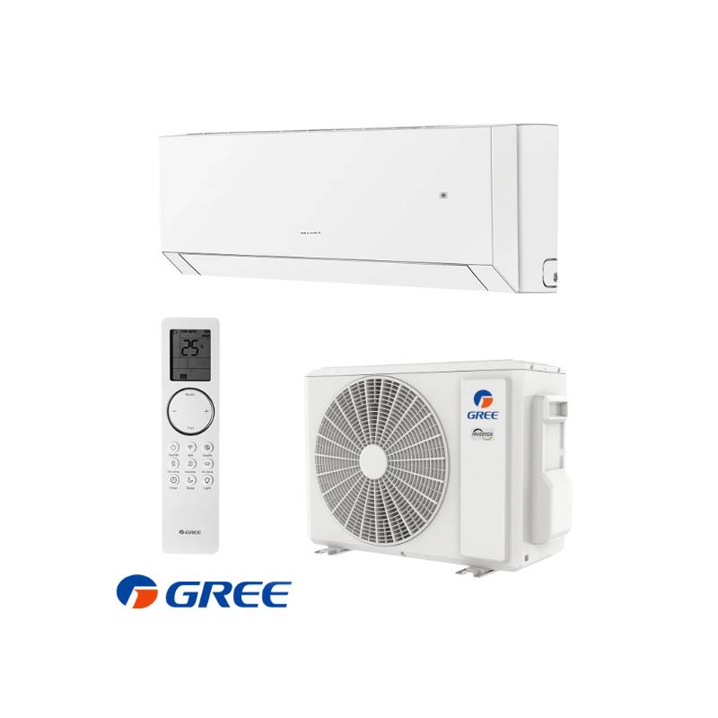 Gree Clivia GWH12AUCXB-K6DNA2A + CLIVIA GWH12AUCXB-K6DNA1A Inverter-Klimaanlage-0