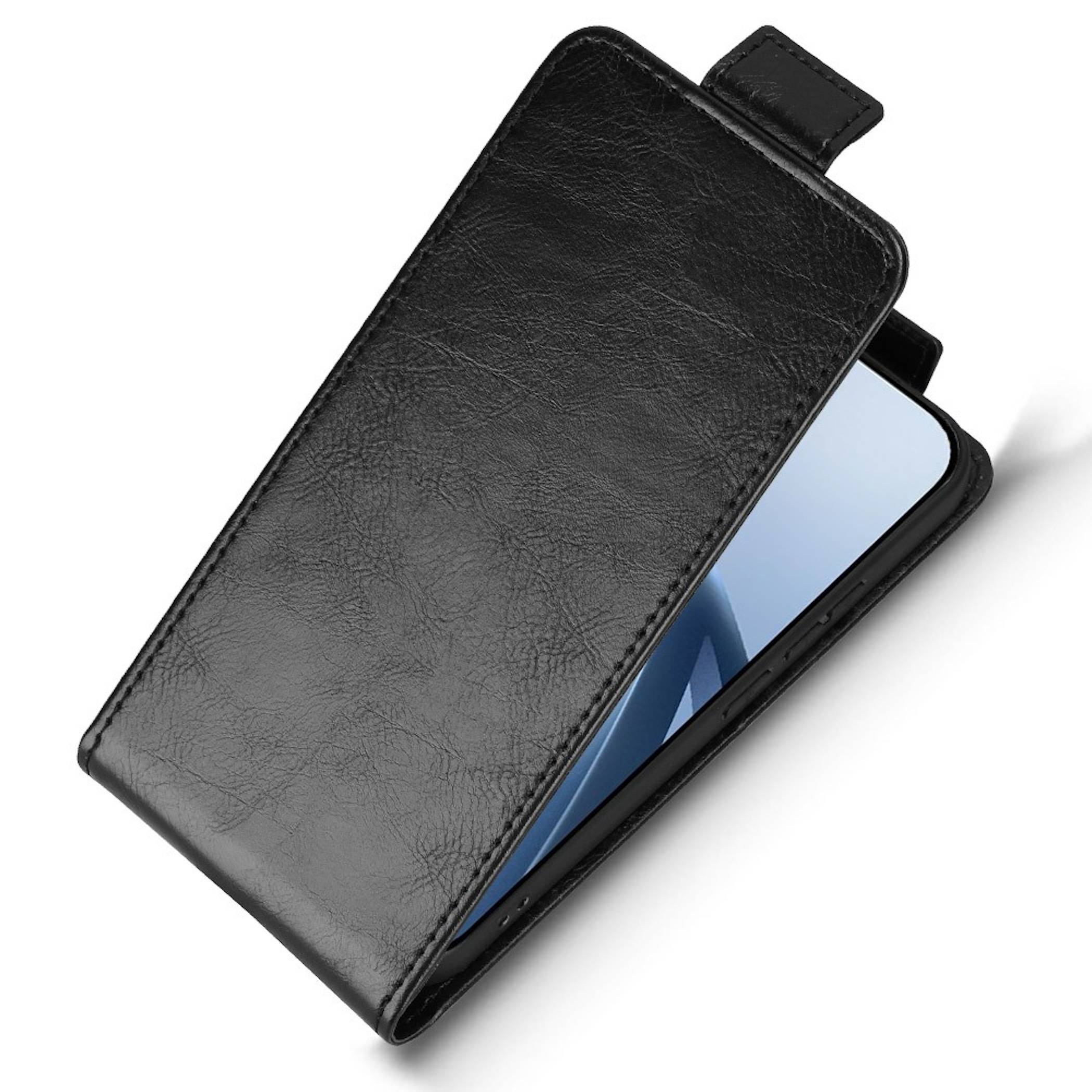 Handy Hülle Klapphülle Kunstleder Für Xiaomi 17T Flipcase mit Kartenfach Schwarz-4