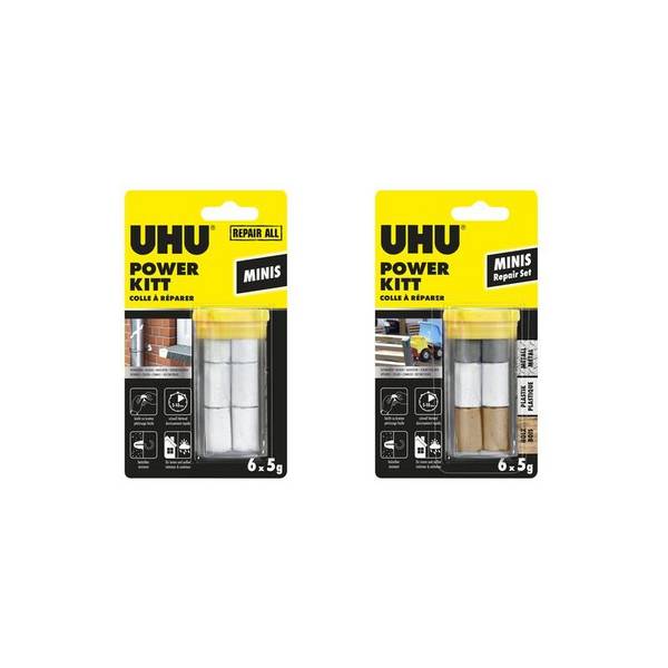 UHU 2-Komponenten-Klebstoff-Knetmasse REPAIR ALL POWERKITT