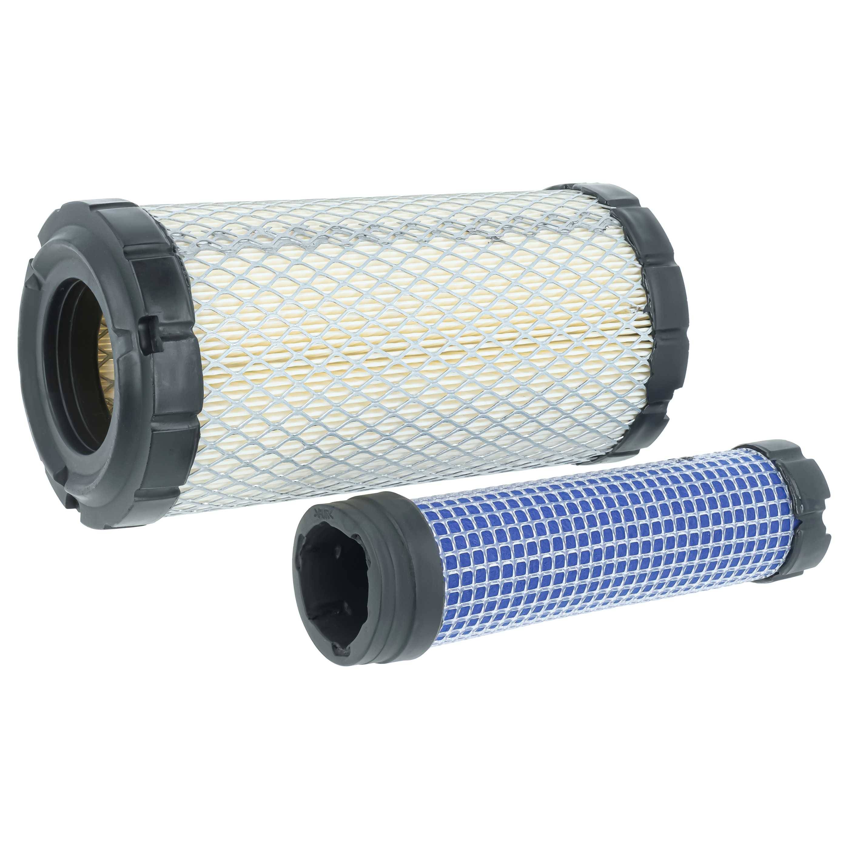 vhbw 1x Innenfilter, 1x Außenfilter kompatibel mit JCB PERKINS 403C11 Baumaschine-1