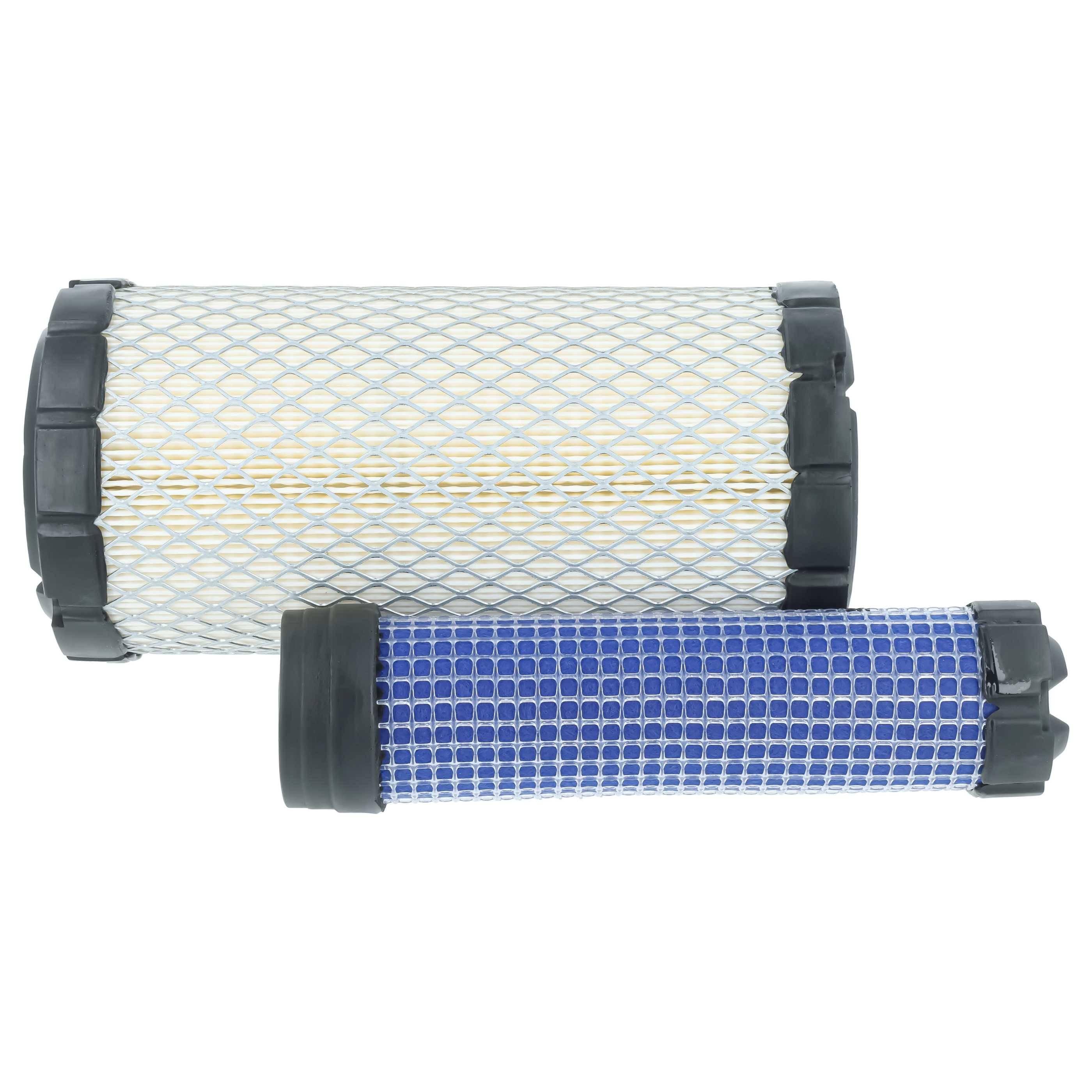 vhbw 1x Innenfilter, 1x Außenfilter kompatibel mit JCB PERKINS 403C11 Baumaschine-2