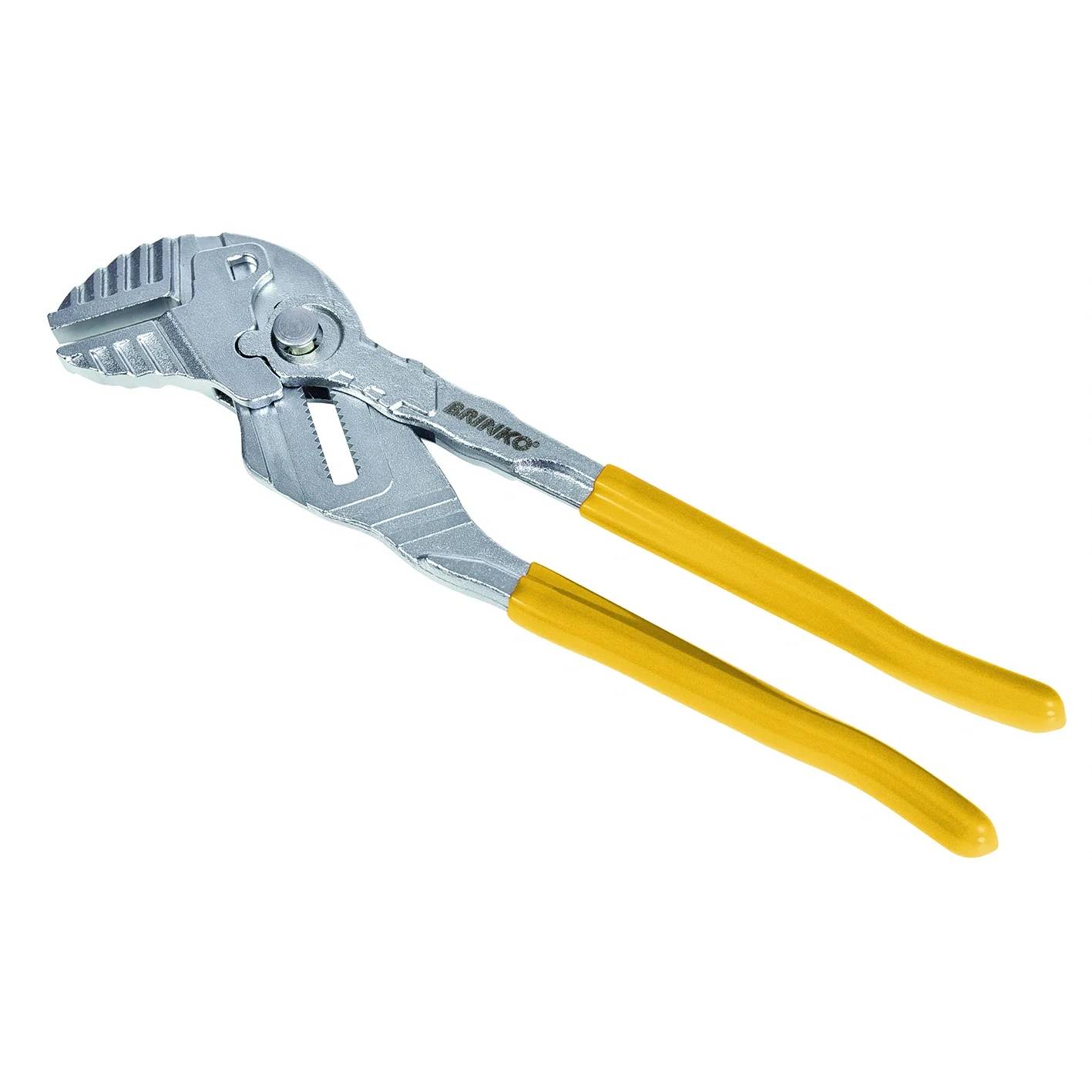 Brinko Armaturenzange 180mm, verchromt, Durchsteckgelenk, Backenöffnung 36mm, 1 Stk.-0