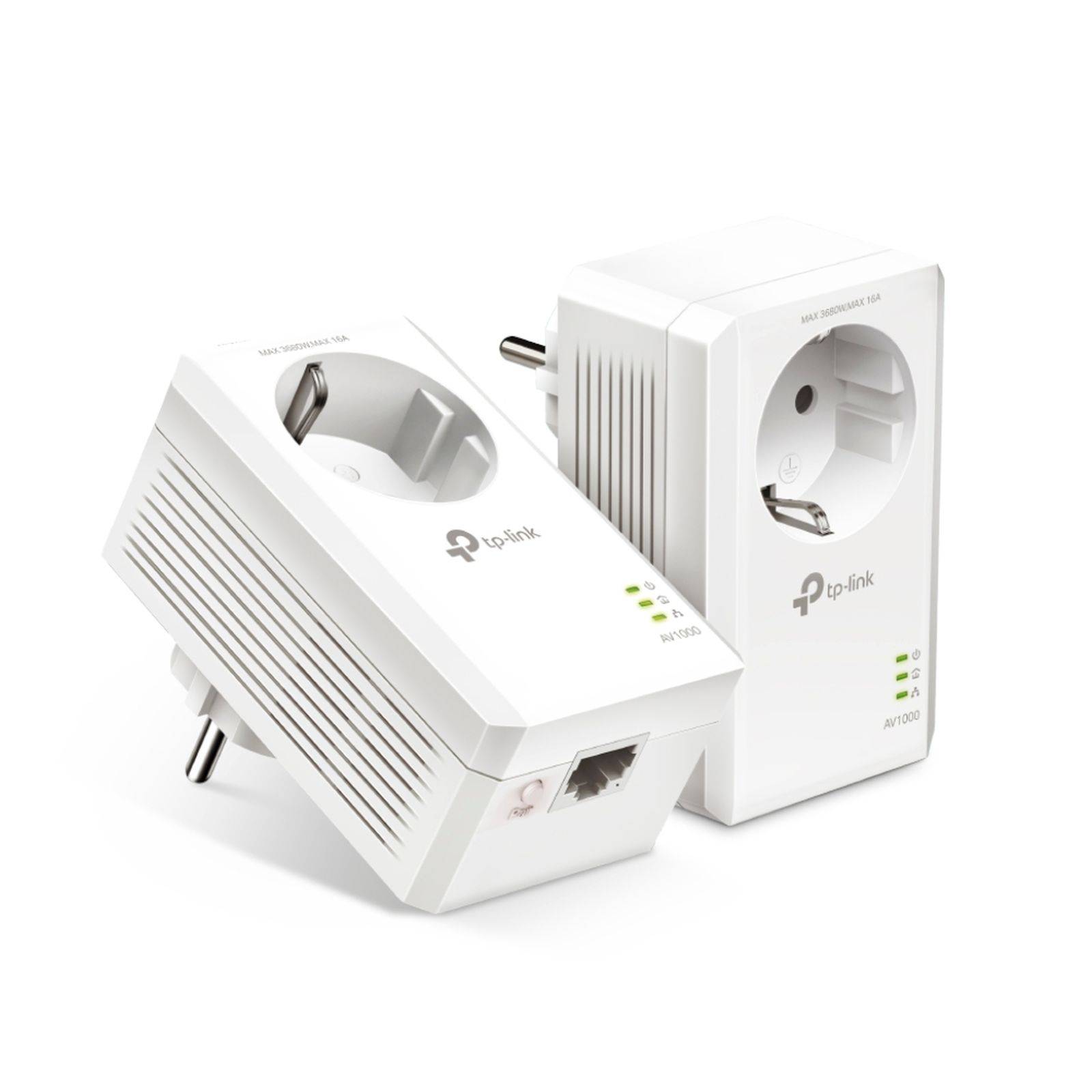 TP-LINK Powerline TL-PA7017P Kit AV1000 V5.0 - Bridge - Stromnetz (Powerline)-0
