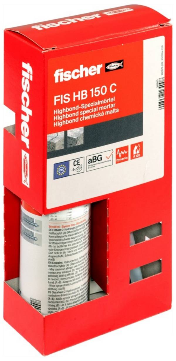 6 Pck. Fischer Deutschl. Spezialmörtel FIS HB