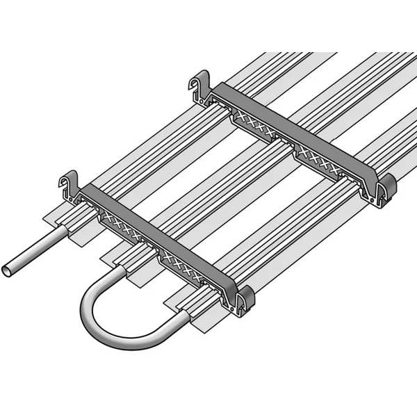 KE Kelit Deckenkühl-Heizregister CLIXOFIX G3, KCG3AAE, 80x3000mm, für Decke, 1 Stk.