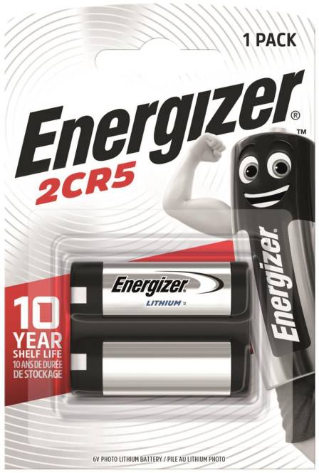 ENERGIZER Batterie Lithium 6V 148930 2CR5 (1er Blister) Install.Baumaterial Hauskomm/Batt/Sicher-0