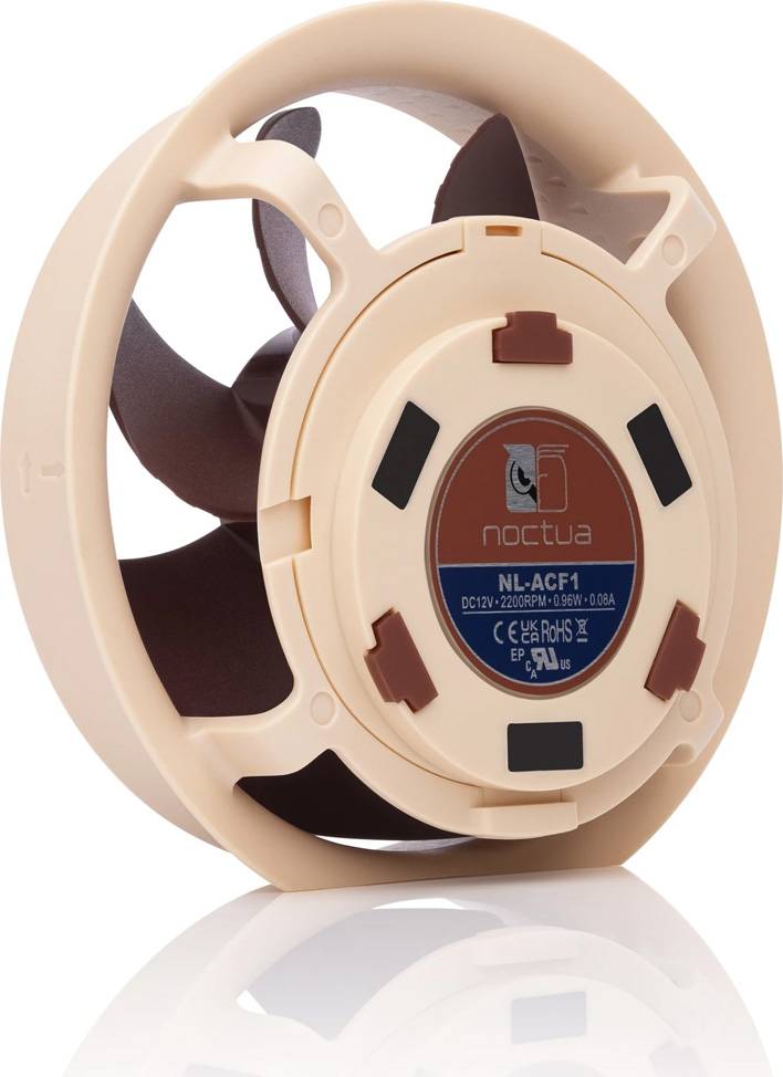 Noctua NL-ACF1, Ventilator, 8 cm, 55,5 m³/h, Braun-2