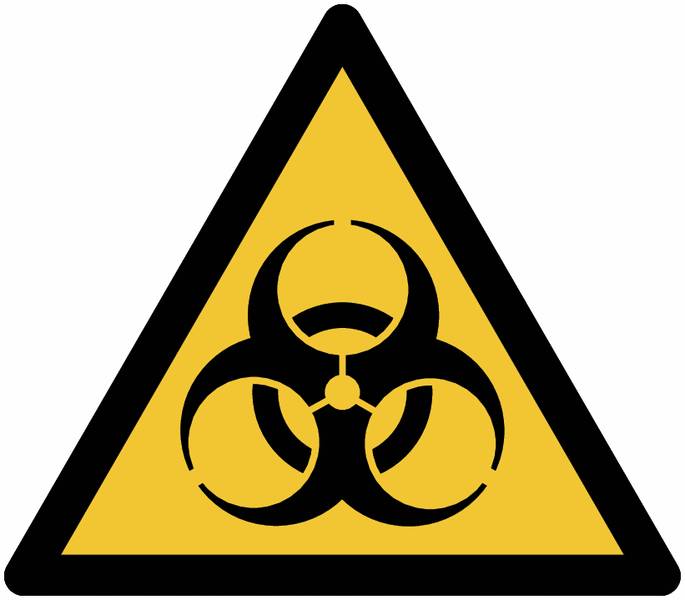 Minipiktogramme - Warnung vor Biogefährdung-0
