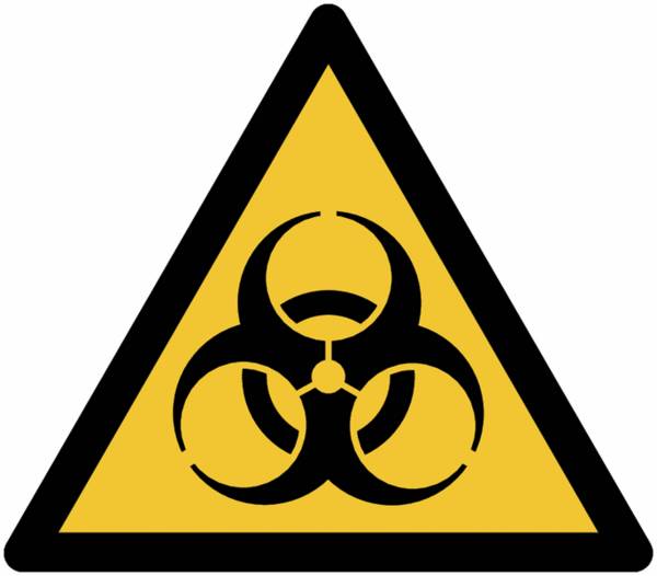 Minipiktogramme - Warnung vor Biogefährdung