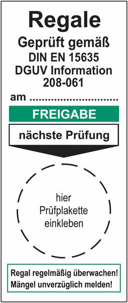 Grundplaketten - Grün/Weiß, 95 x 40 mm, -40 °C-0